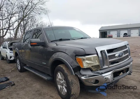 2012 Ford F-150 Lariat z USA, uszkodzony, nr VIN 1FTFW1ET6CFC70188